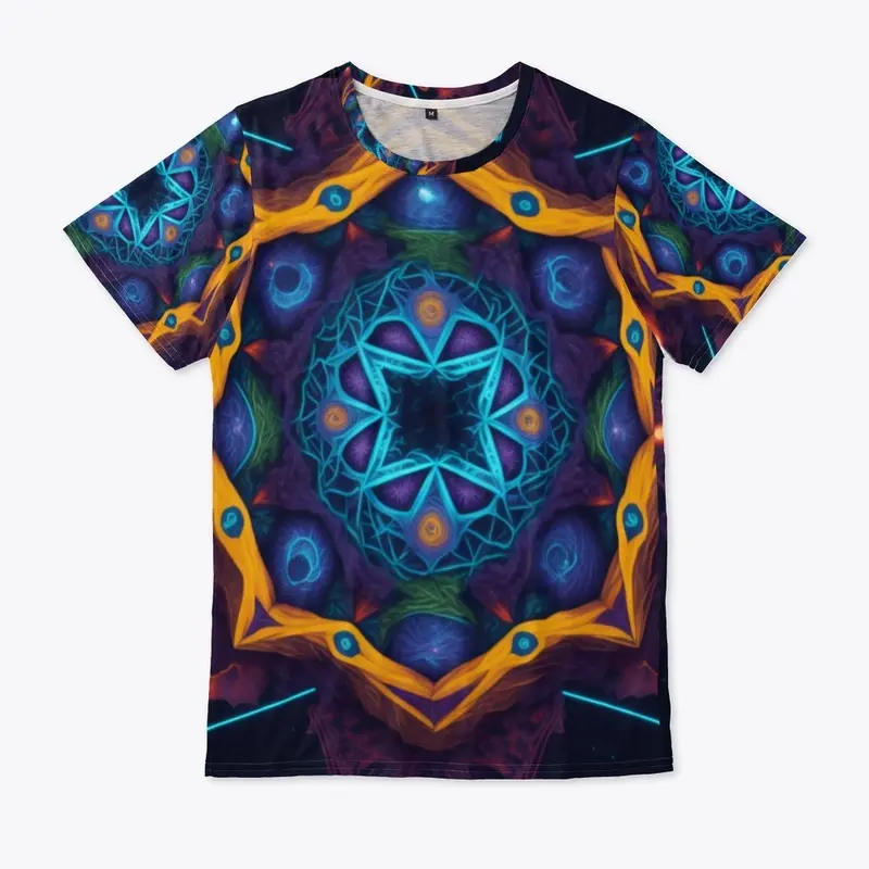 Vivid Geometric Explosion